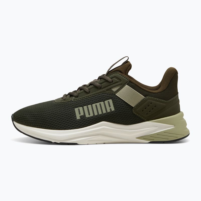 Topánky PUMA FTR Wave dark olive/lux army/glowing red