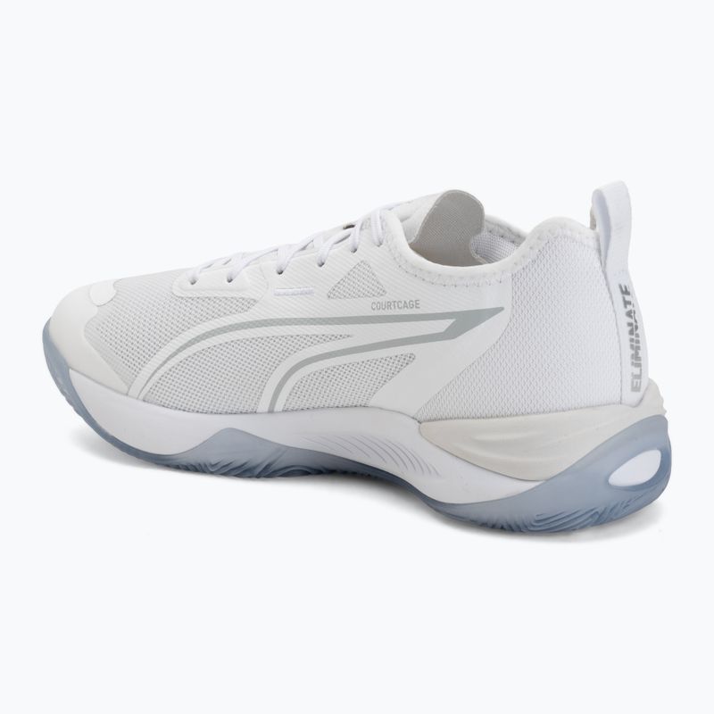 hádzanárske topánky PUMA Eliminate NITRO 4 puma white/puma silver 3