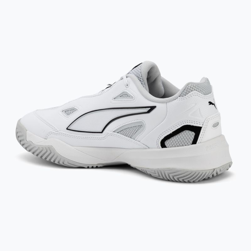 Pánske hádzanárske topánky PUMA Solarstrike 4 puma white/puma black/silver 3