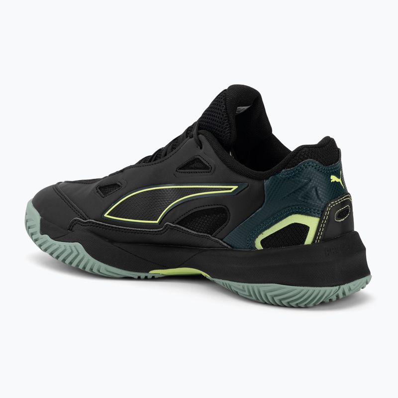 Pánske hádzanárske topánky PUMA Solarstrike 4 puma black/green terrain/fizzy light 3