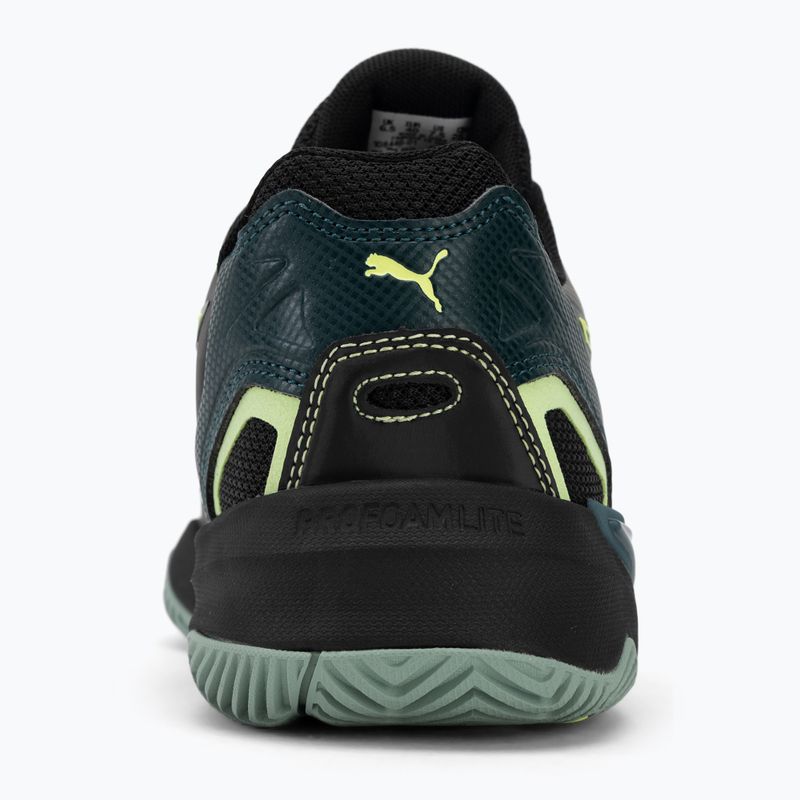 Pánske hádzanárske topánky PUMA Solarstrike 4 puma black/green terrain/fizzy light 6