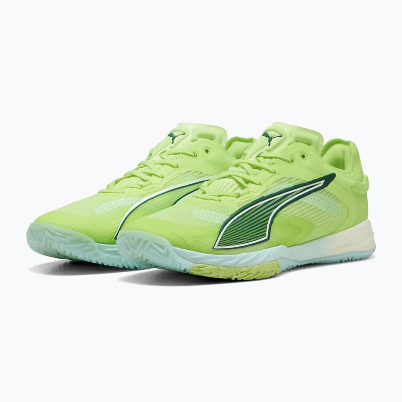 Topánky PUMA Accelerate NITRO SQD 4 puma fizzy light/green terrain/puma white/puma silver 4