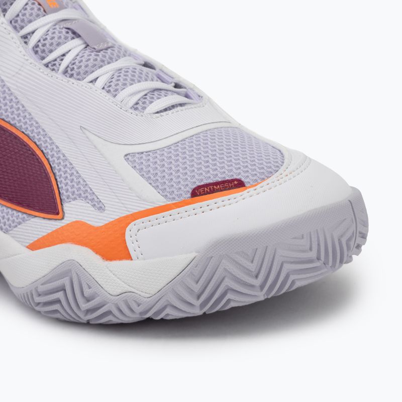 Dámske hádzanárske topánky PUMA Solarstrike 4 puma white/heat fire/lilac crush berry 7