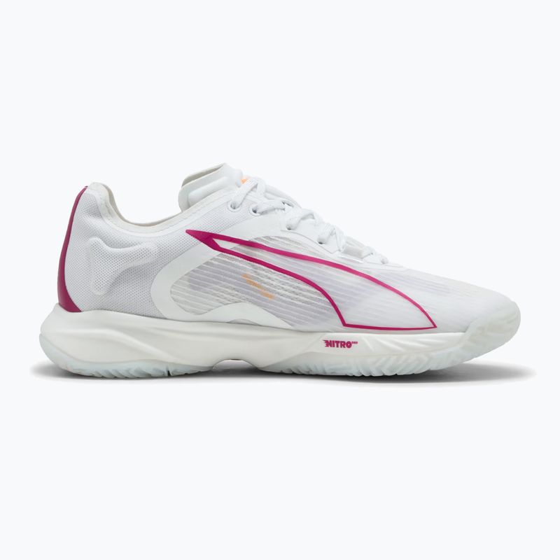 Dámske bežecké topánky PUMA Accelerate NITRO SQD 4 puma white/berry/lilaccrush/hautetropic/heatfire 9