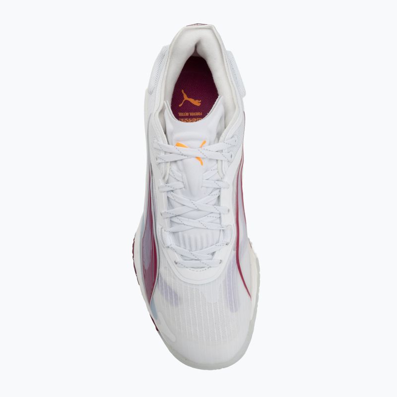 Dámske bežecké topánky PUMA Accelerate NITRO SQD 4 puma white/berry/lilaccrush/hautetropic/heatfire 5