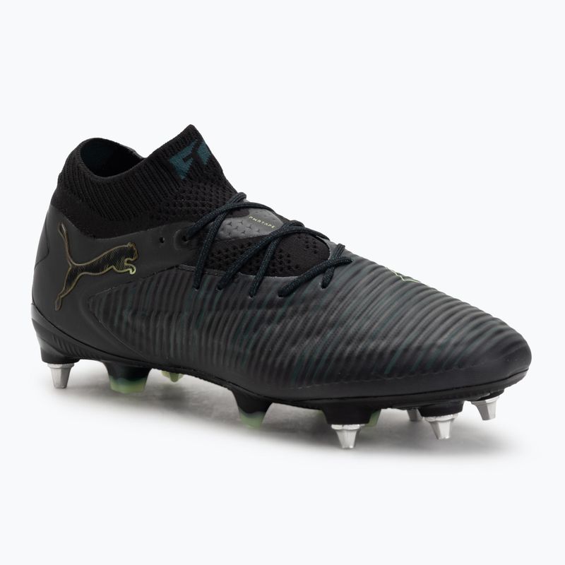 Pánske kopačky PUMA Future 8 Ultimate MxSG black/fizzy light/green terrain