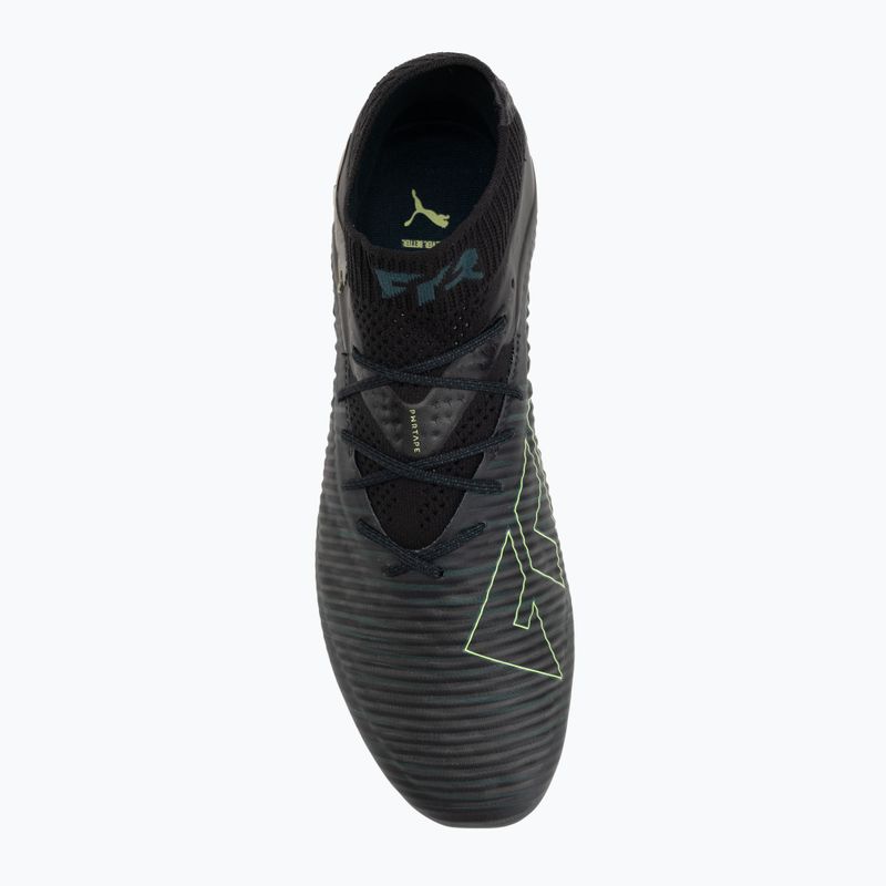 Pánske kopačky PUMA Future 8 Ultimate MxSG black/fizzy light/green terrain 5