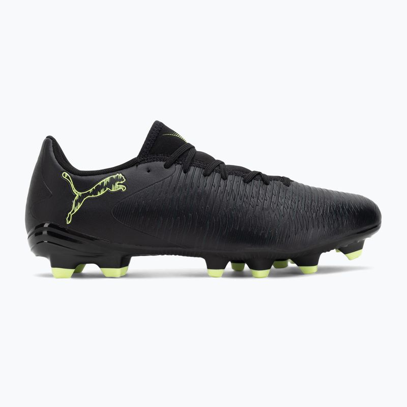 Pánske kopačky PUMA Future 8 Play FG/AG puma black/fizzy light/green terrain 2
