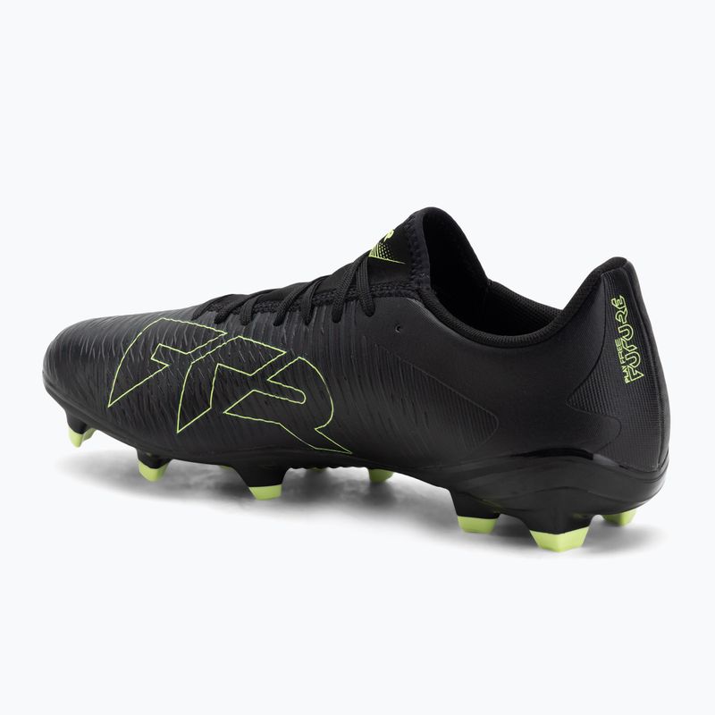 Pánske kopačky PUMA Future 8 Play FG/AG puma black/fizzy light/green terrain 3