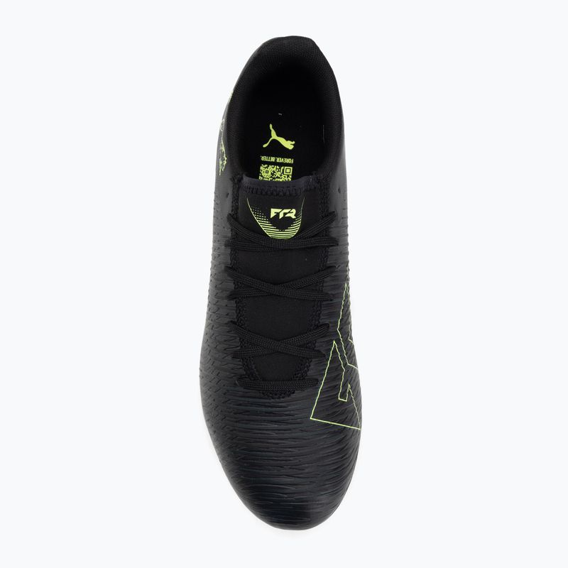 Pánske kopačky PUMA Future 8 Play FG/AG puma black/fizzy light/green terrain 5