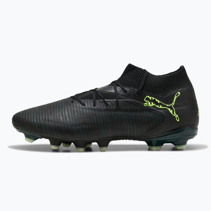 Pánske kopačky PUMA Future 8 Pro FG/AG puma black/fizzy light/green terrain