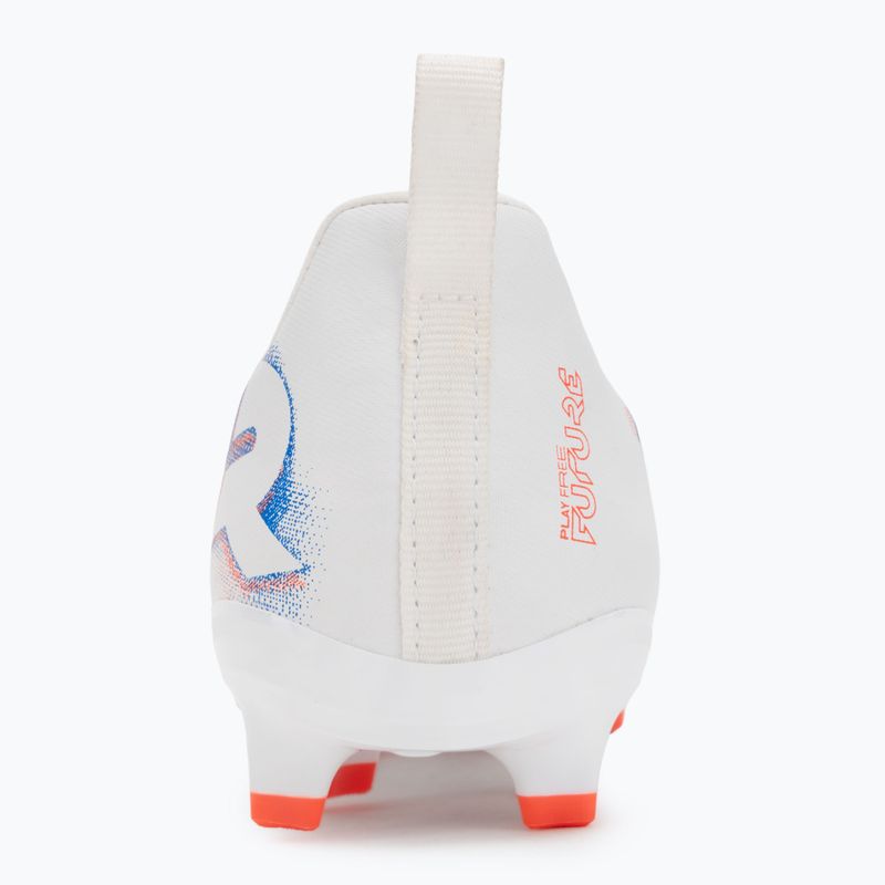 Detské kopačky PUMA Future 8 Match LL FG/AG Jr. puma white/puma black/glowing red 6