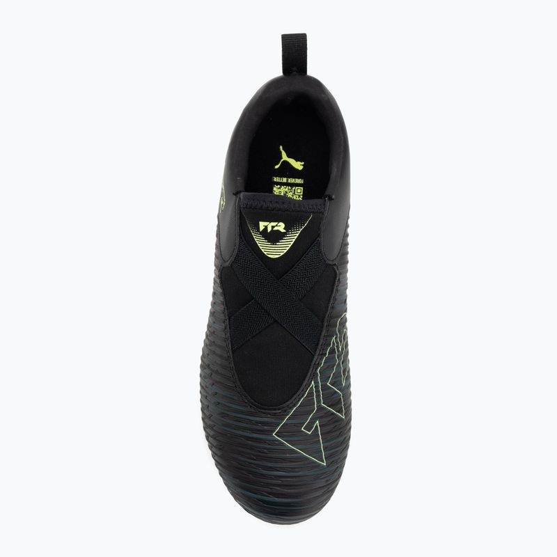 Detské kopačky PUMA Future 8 Match LL FG/AG Jr puma black/fizzy light/green terrain 5