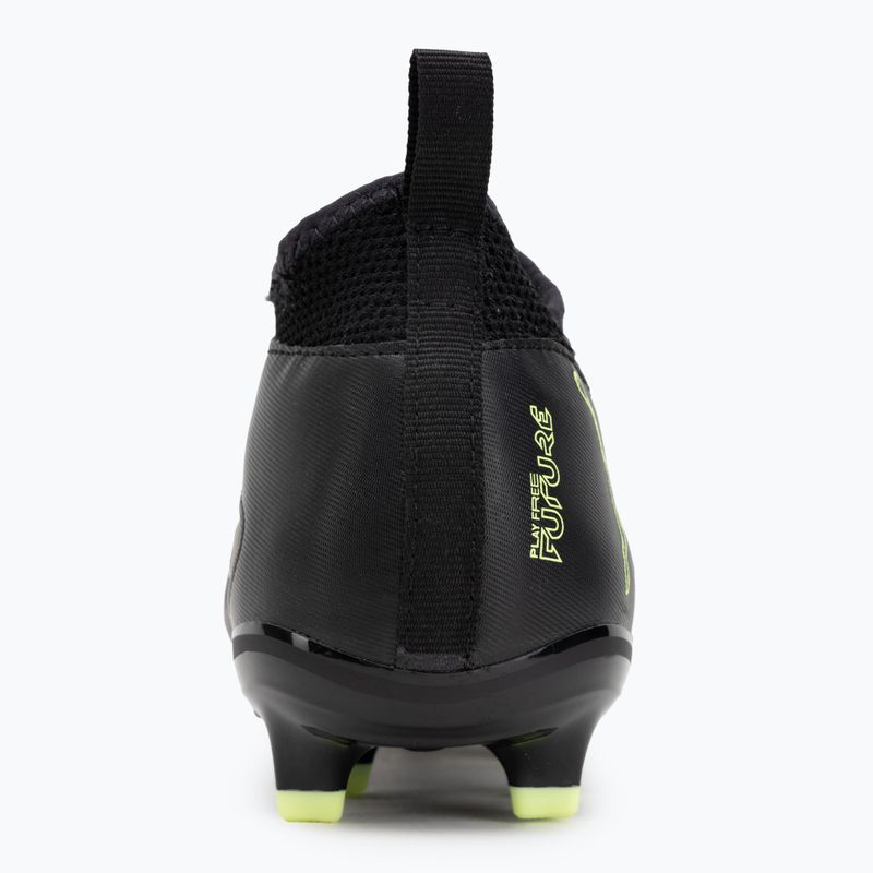 Detské kopačky PUMA Future 8 Match FG/AG Jr puma black/fizzy light/green terrain 6