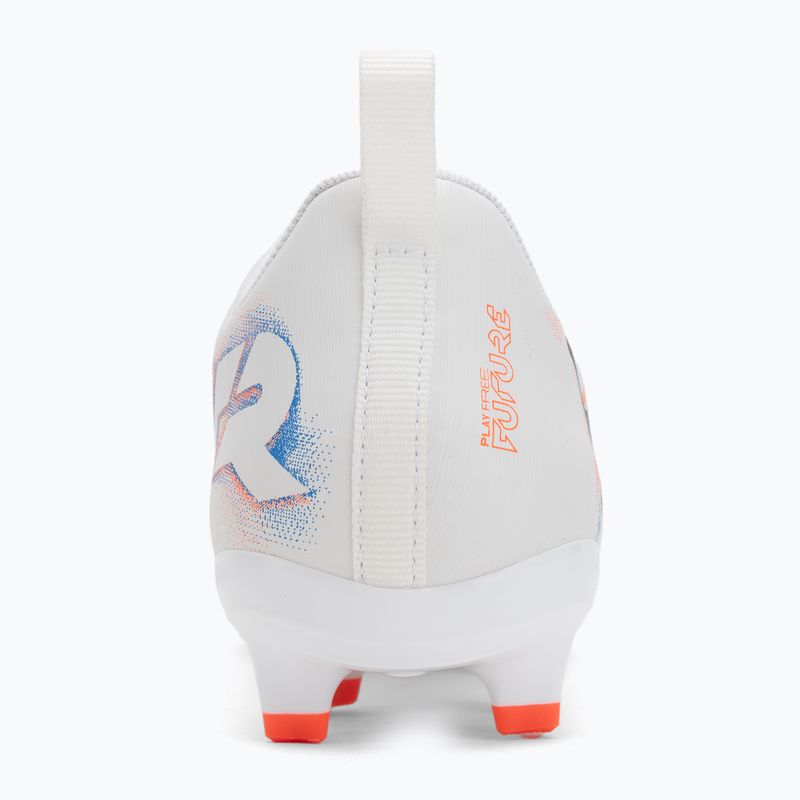 Detské kopačky PUMA Future 8 Play FG/AG Jr. puma white/puma black/glowing red 6