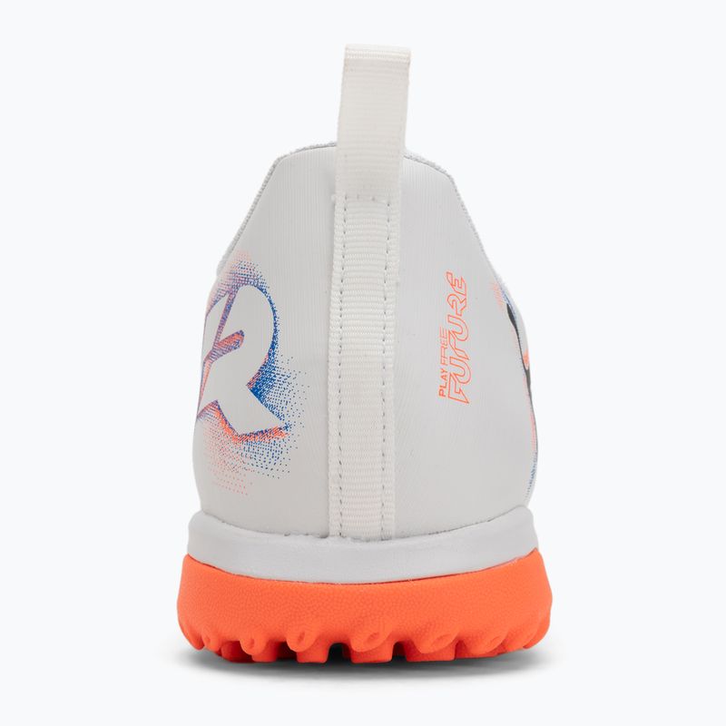 Detské kopačky PUMA Future 8 Play TT + Mid puma white/puma black/glowing red 6