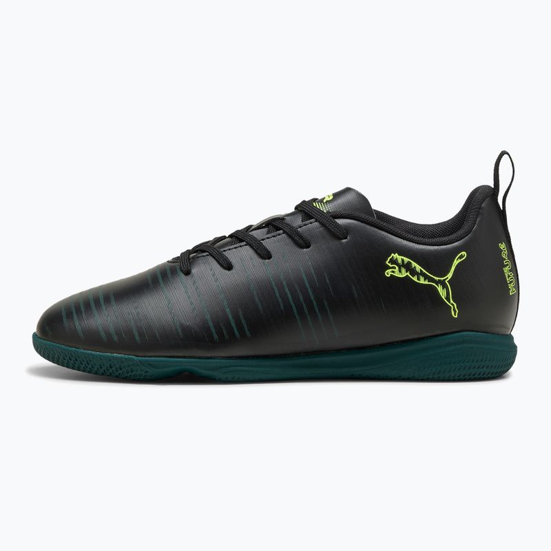 Detské kopačky PUMA Future 8 Play It Jr black/fizzy light/green terrain 8