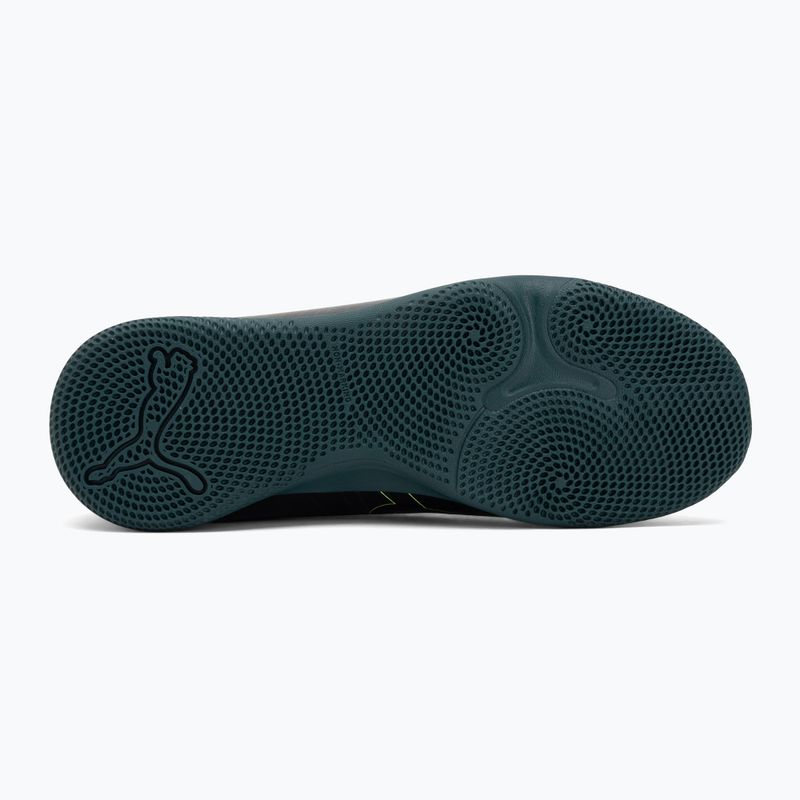 Detské kopačky PUMA Future 8 Play It Jr black/fizzy light/green terrain 4