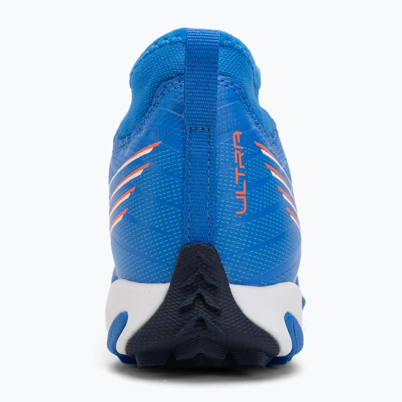 PUMA Ultra 6 Match+ LL TT + Mid Jr detské kopačky ultra blue/puma white/glowing red 6