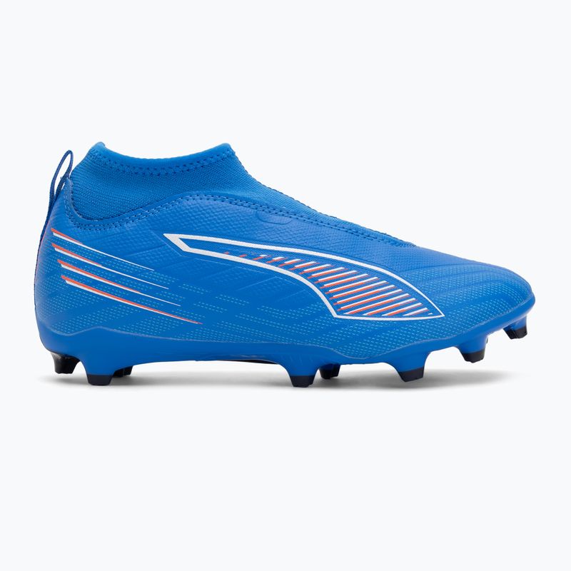 PUMA Ultra 6 Match+ LL FG/AG Jr detské kopačky ultra blue/puma white/glowing red 2