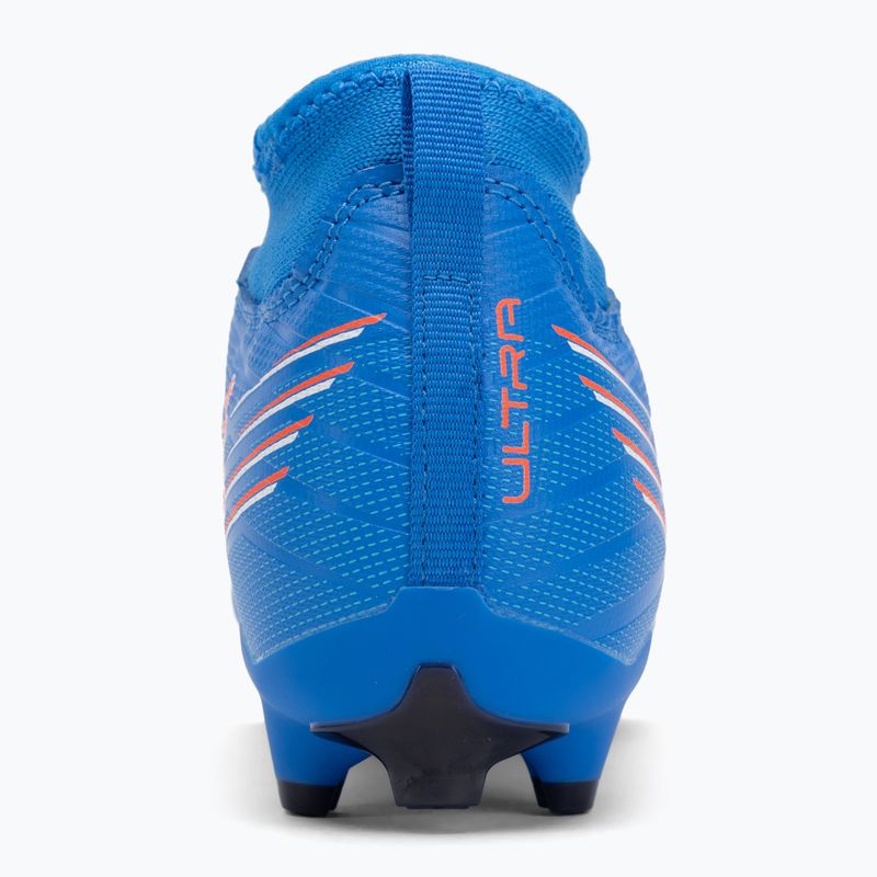 PUMA Ultra 6 Match+ LL FG/AG Jr detské kopačky ultra blue/puma white/glowing red 6