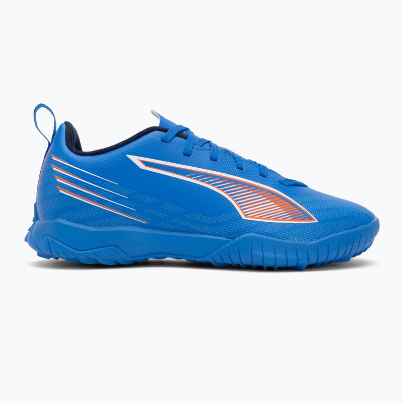 PUMA Ultra 6 Play TT Jr detské kopačky ultra blue/puma white/glowing red 2