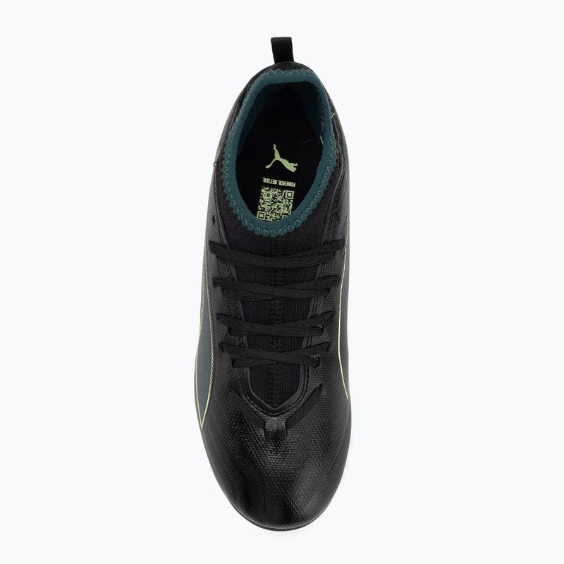 PUMA Ultra 6 Match FG/AG Jr detské kopačky puma black/fizzy light/green terrain 5