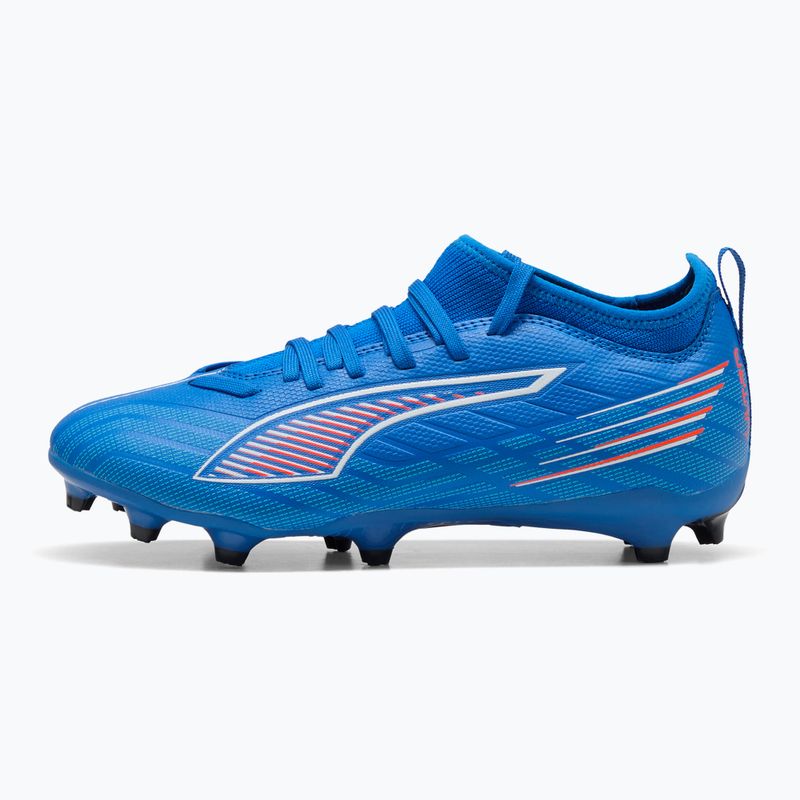 PUMA Ultra 6 Match FG/AG Jr detské kopačky ultra blue/puma white/glowing red 8