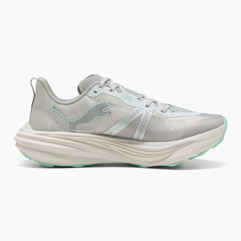 Dámske bežecké topánky PUMA Deviate Nitro Elite Trail feather grey/mint melt 2