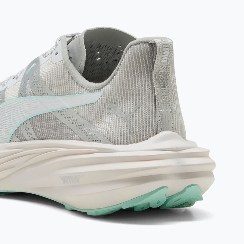Dámske bežecké topánky PUMA Deviate Nitro Elite Trail feather grey/mint melt 4