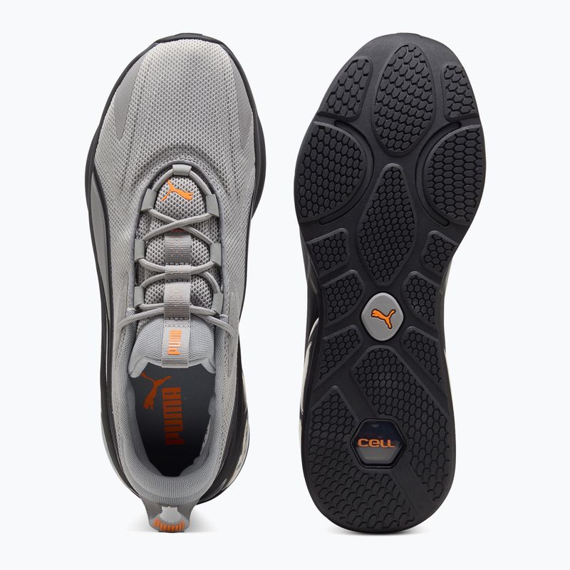 PUMA Cell Solar pánska obuv gray echo/puma black/heat fire 3