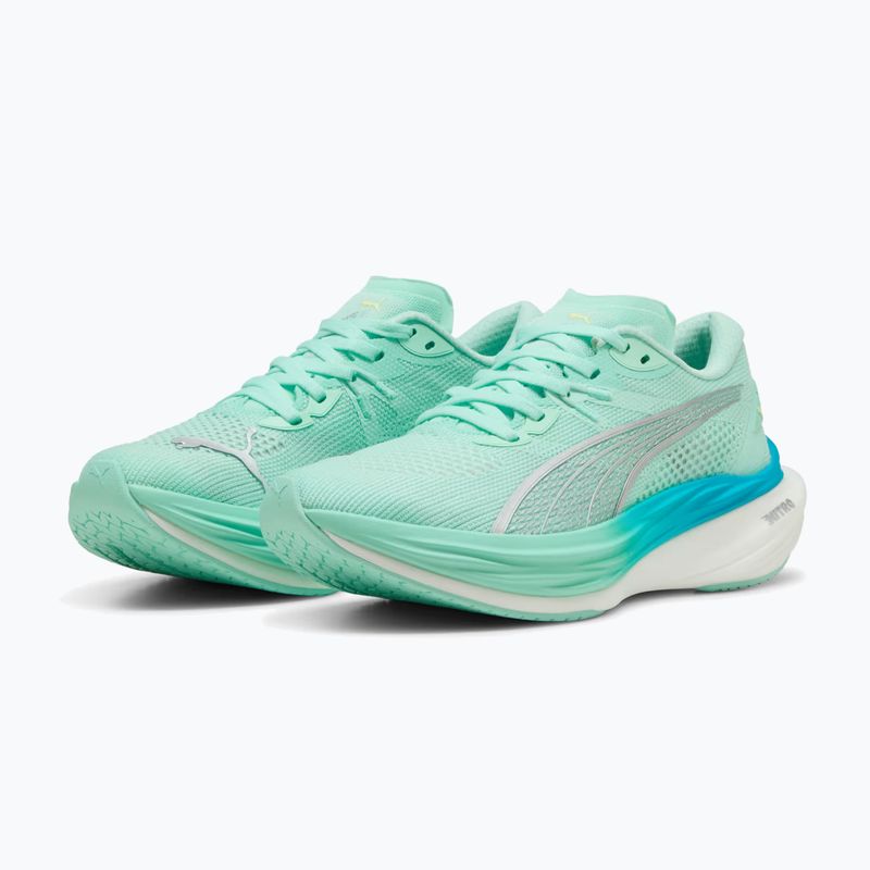 Dámske bežecké topánky PUMA Deviate Nitro 3 mint melt/speed blue 11