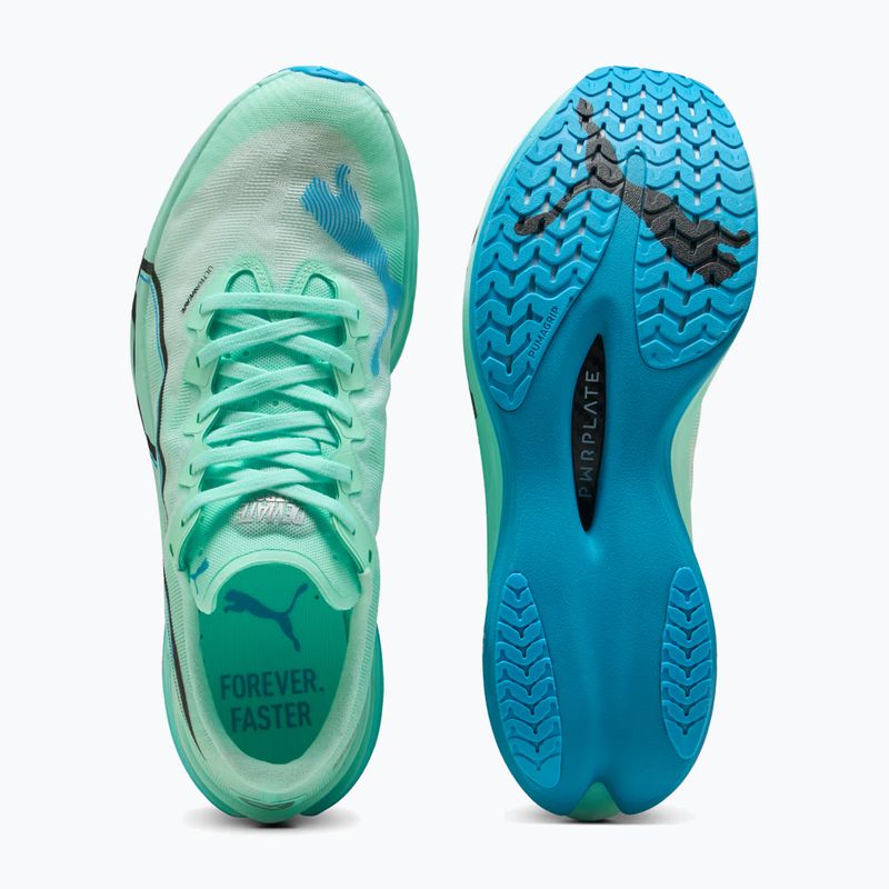 Pánske bežecké topánky PUMA Deviate Nitro Elite 3 mint melt/speed blue 12