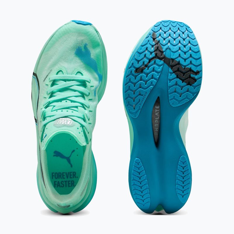 Dámske bežecké topánky PUMA Deviate Nitro Elite 3 mint melt/speed blue 12