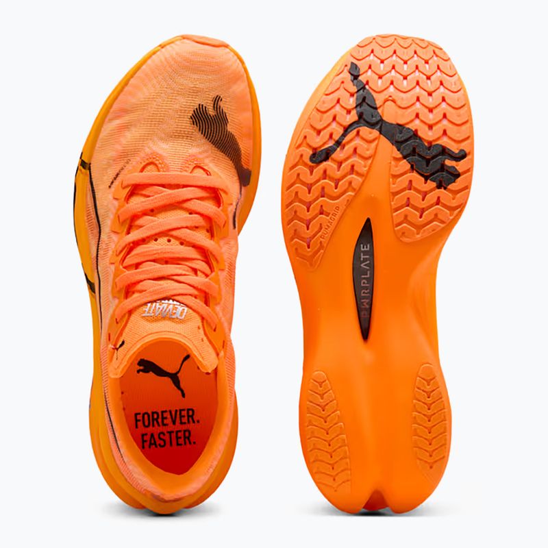 Pánske bežecké topánky PUMA Deviate Nitro Elite 3 heat fire/puma black 9