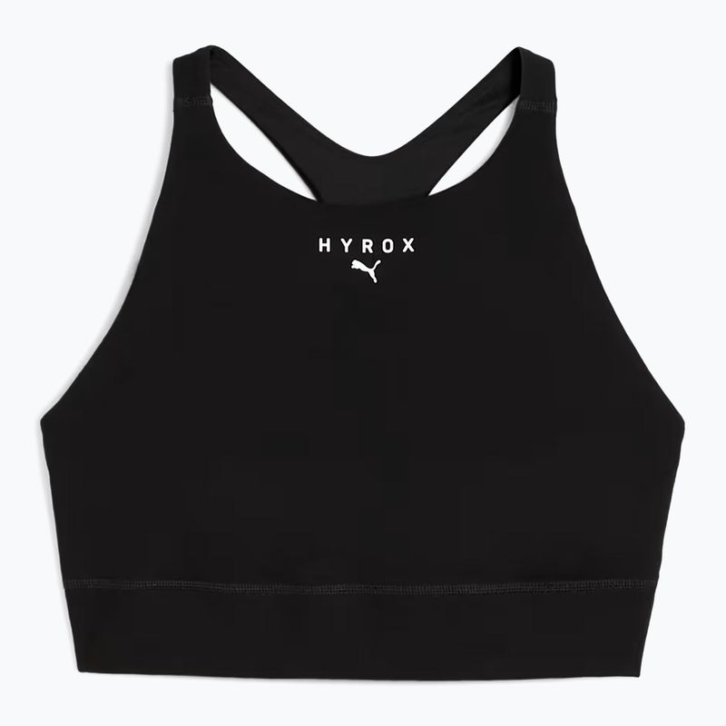 Tréningová podprsenka PUMA x HYROX Shapeluxe High Neck čierna 6