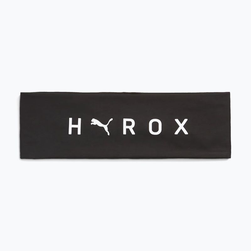 Opasok na hlavu PUMA x HYROX Sweatband čierny