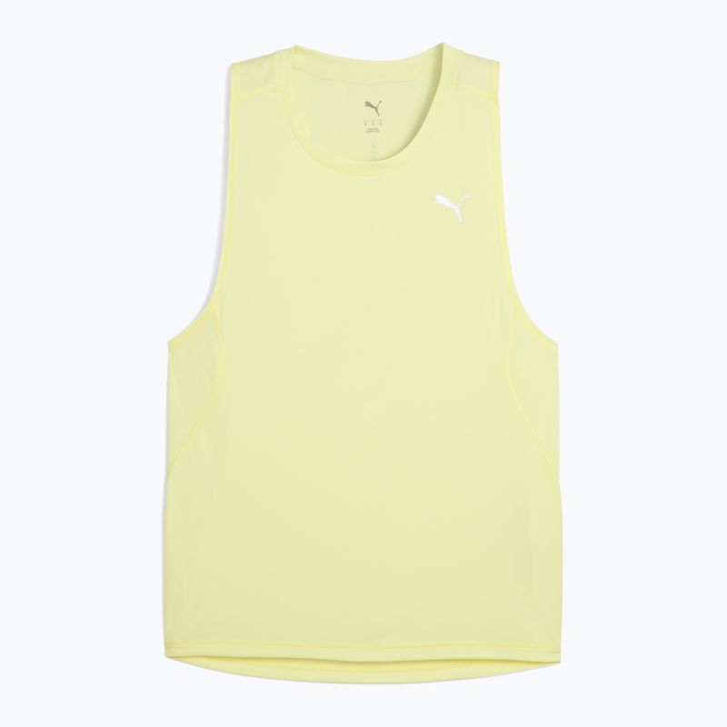 Pánske bežecké tričko PUMA Velocity Tank Poly gold moon