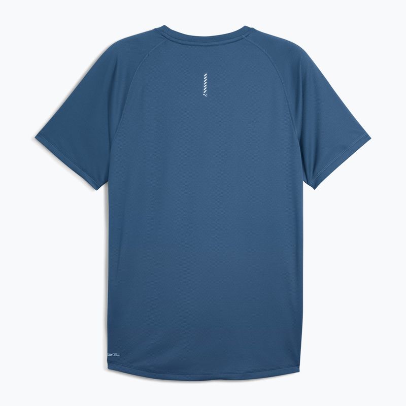 Pánske bežecké tričko PUMA Run Velocity Tee Poly dark indigo 2