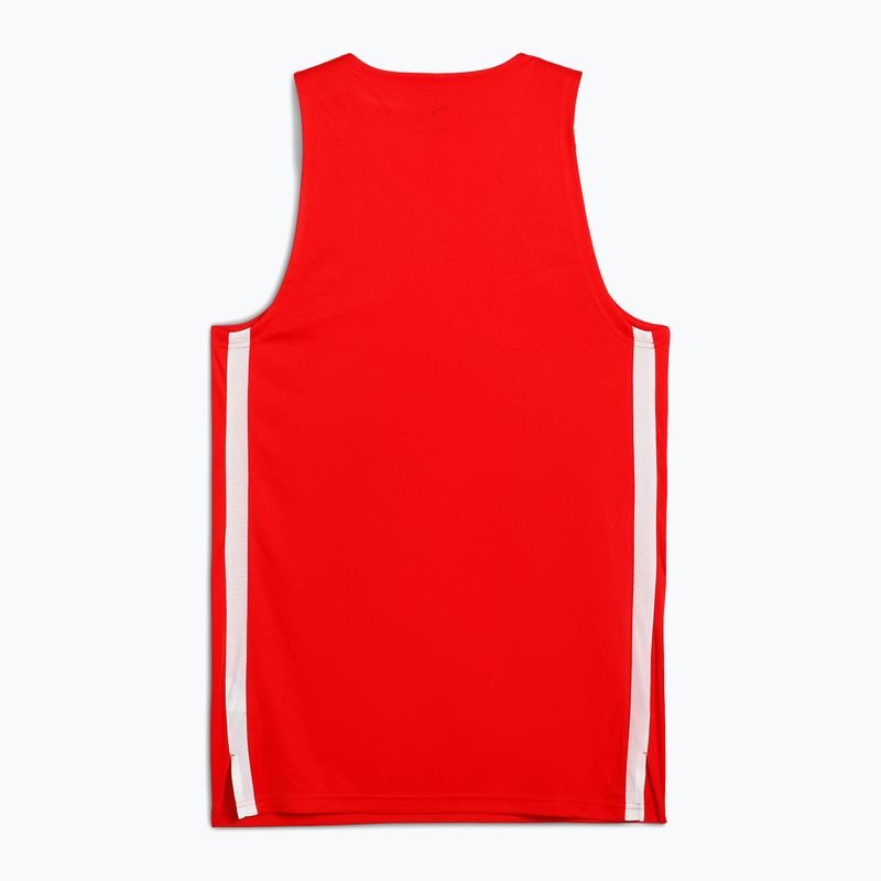 Pánsky futbalový dres PUMA teamJAWS Starter Jersey pre všetky časy červený 2