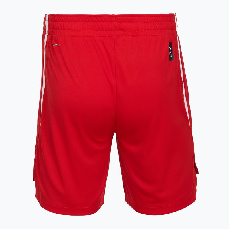 Pánske basketbalové šortky PUMA teamJAWS Starter for all time red 2