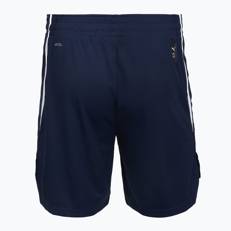 Pánske basketbalové šortky PUMA teamJAWS Starter puma navy 2