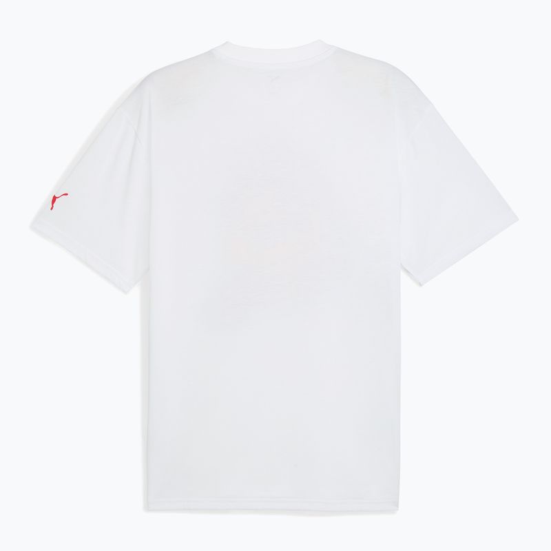 Pánsky basketbalový dres PUMA Hoopaverse Tee 3 puma white 2