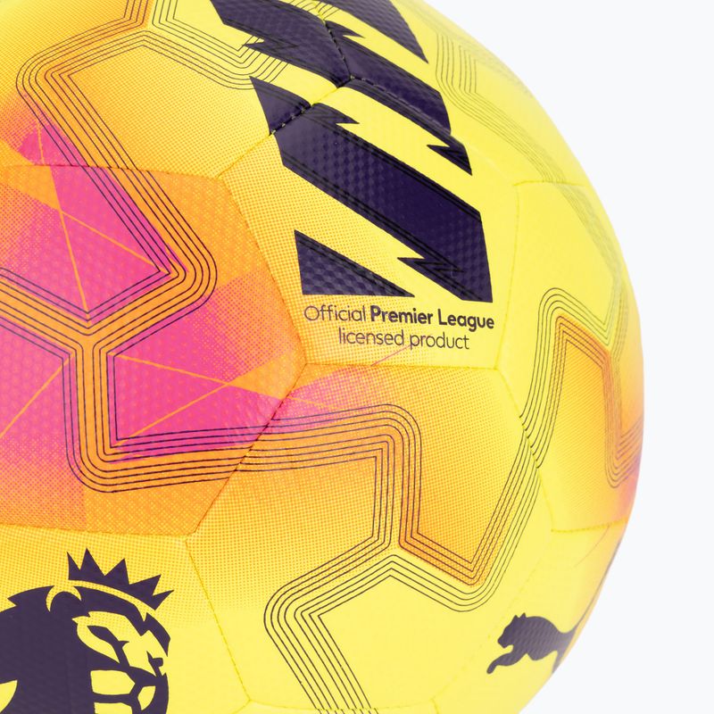 PUMA Orbita Cup PL Lights fluo yellow/multicolor veľkosť 4 futbal 3