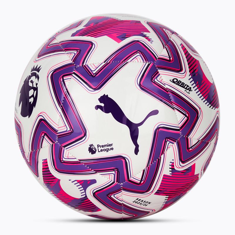 PUMA Orbita Play PL Brilliance futbalová puma white/multicolor veľkosť 4