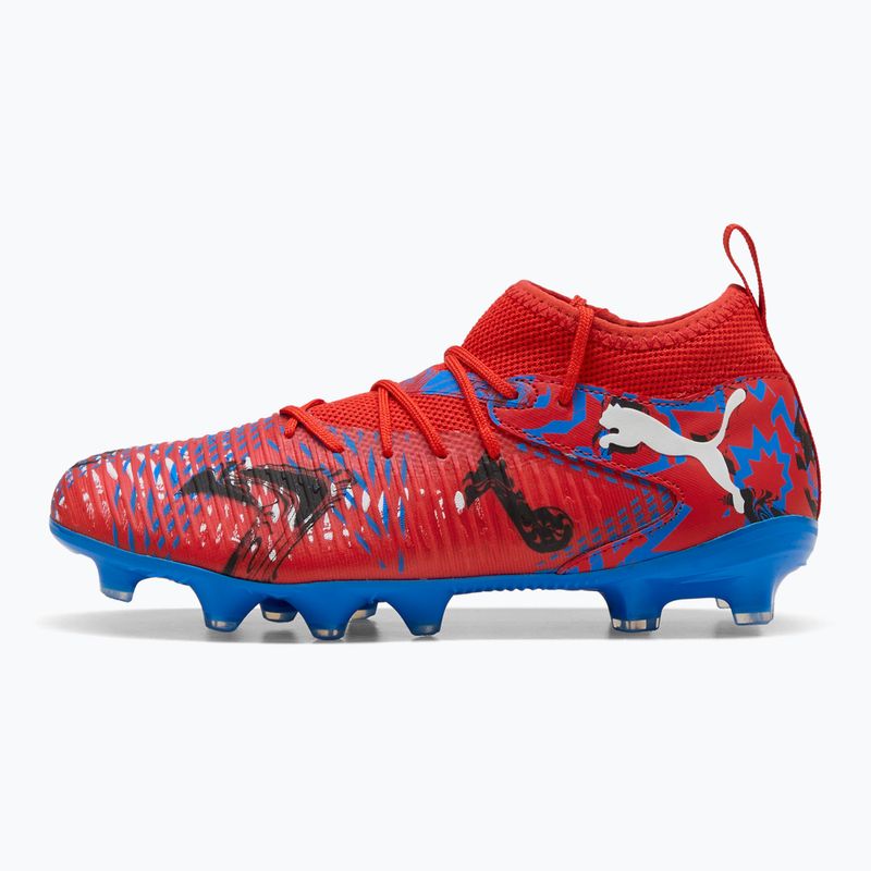 PUMA Future 8 Match Playmakers FG/AG Jr detské kopačky puma red/puma black/ultra blue/pink pixel