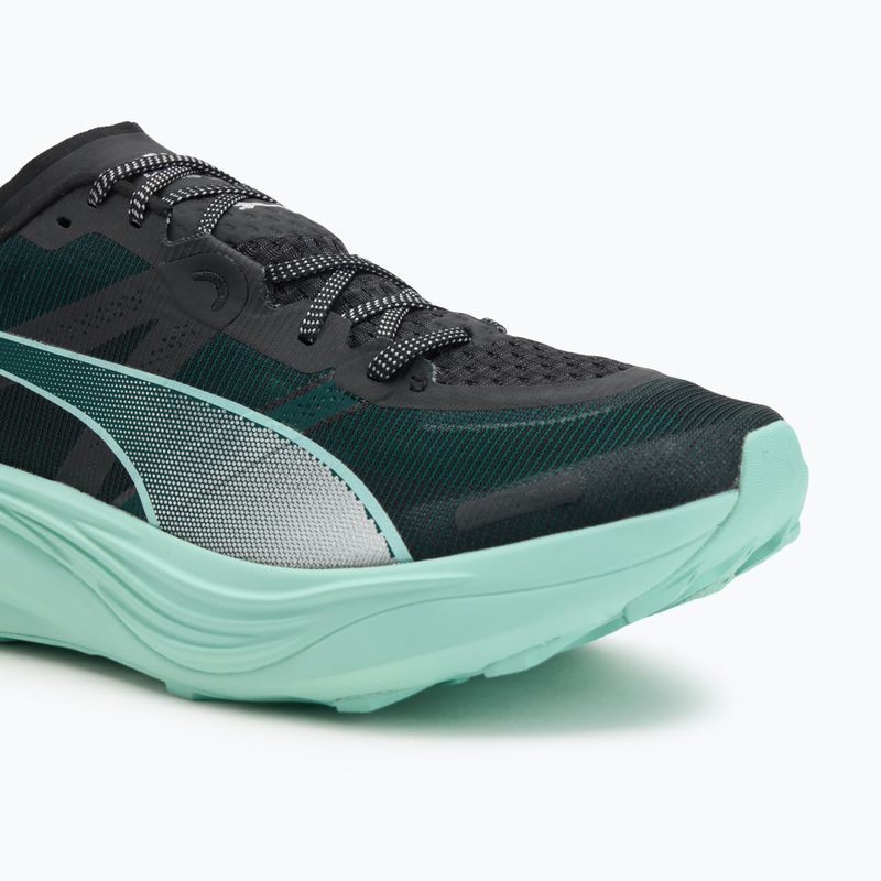 Pánske bežecké topánky PUMA Deviate Nitro Elite Trail green terrain / mint melt 7