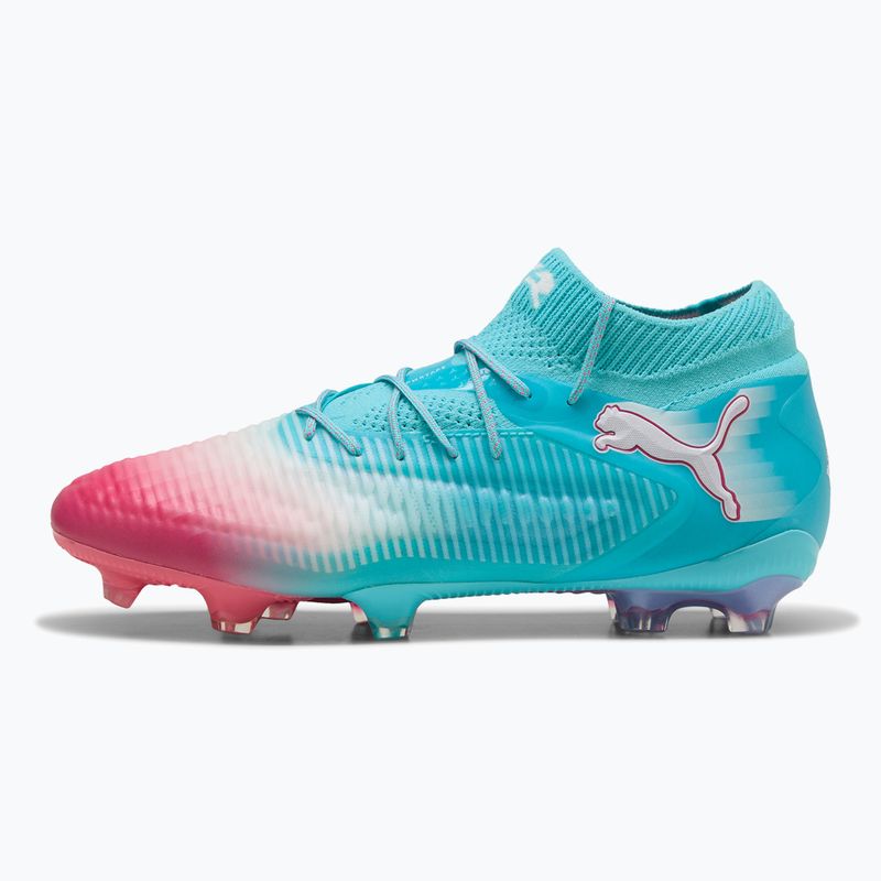 PUMA Future 8 Ultimate Re-Charge FG pánske kopačky hero blue/puma white/sunset pink 8