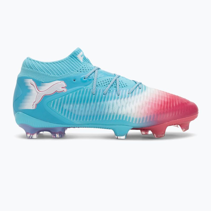 PUMA Future 8 Ultimate Re-Charge FG pánske kopačky hero blue/puma white/sunset pink 2