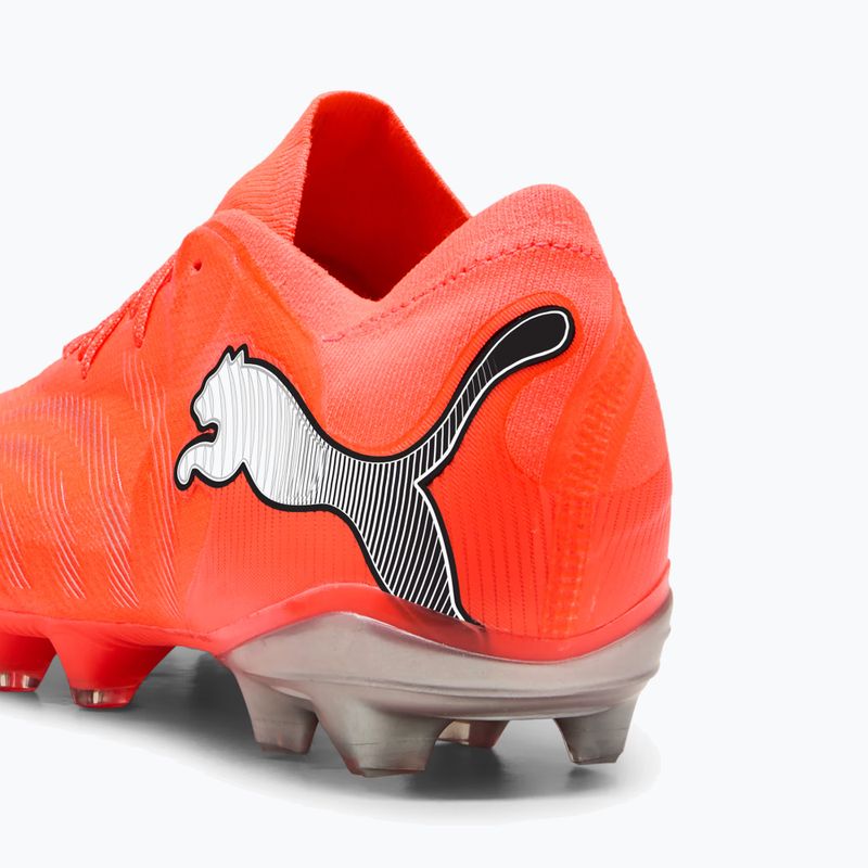 Futbalové kopačky PUMA Future 9 Fusion FG/AG glowing red/puma white/puma black/puma silver 8